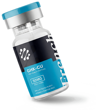 Flacon de peptide de recherche TB-500 par French Peptides — pureté 99%+ vérifiée par analyse HPLC en laboratoire indépendant, certificat d'analyse inclus