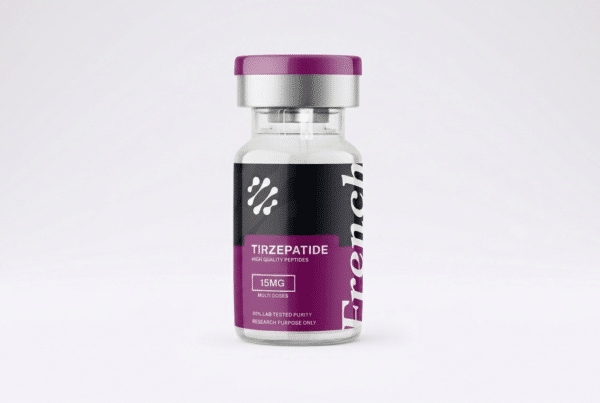 Acheter du tirzépatide en France, flacon Tirzépatide GLP-1 GIP French Peptides, pureté ≥99 % HPLC