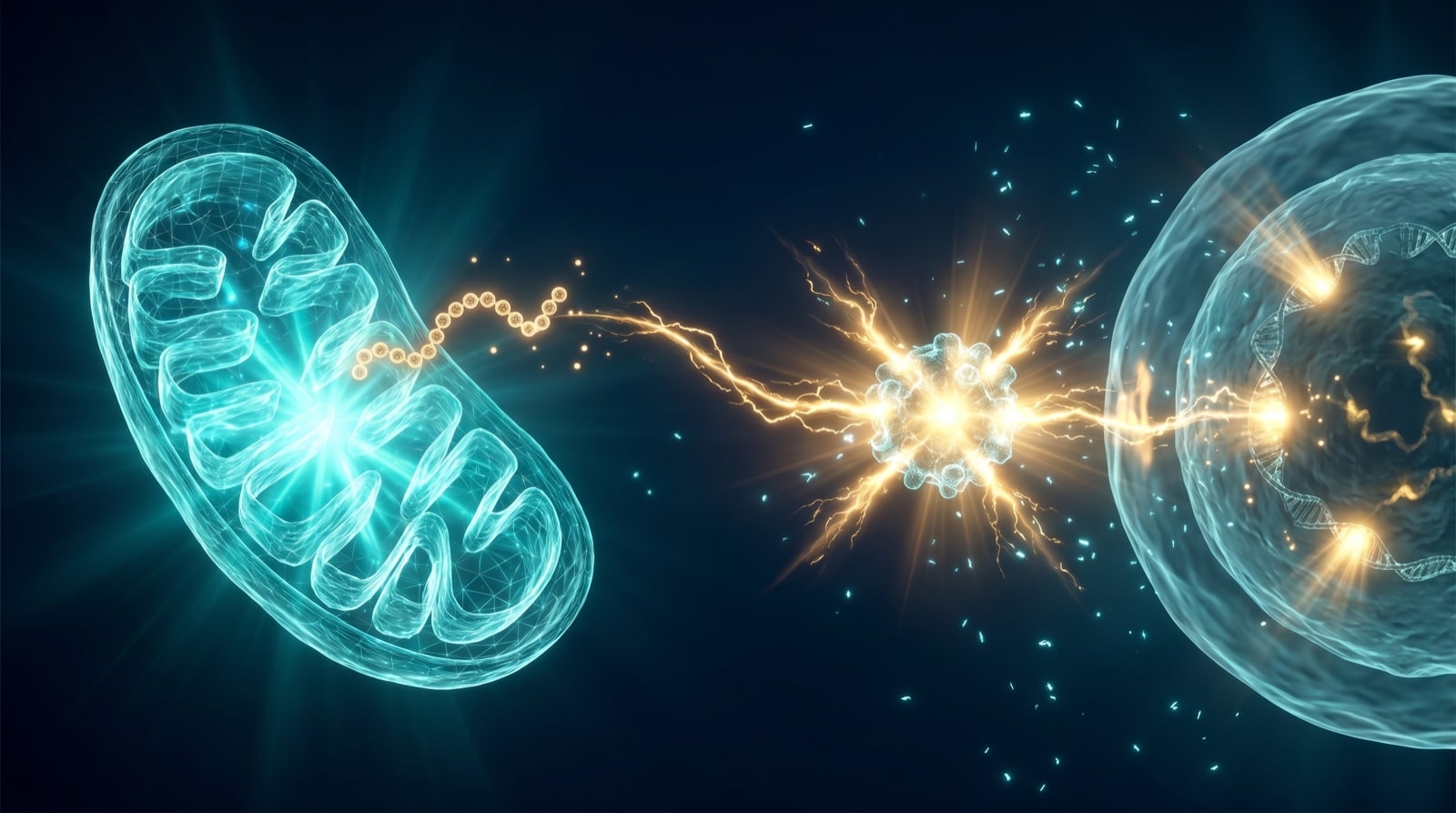 Mécanisme du MOTS-c : translocation de la mitochondrie vers le noyau et activation de l'AMPK