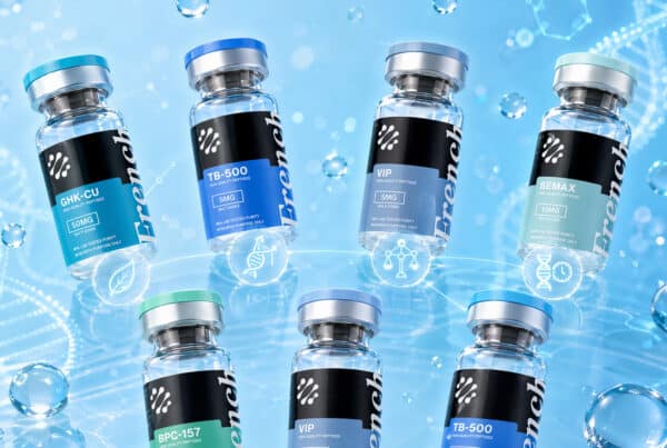 Guide peptides de recherche France 2026 — sept familles peptides French Peptides pureté HPLC 99%
