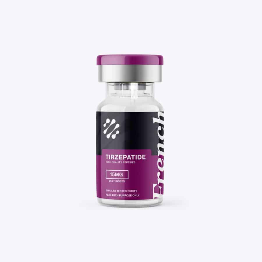 Tirzépatide GLP-1/GIP 15mg peptide de recherche dual agoniste - French Peptides